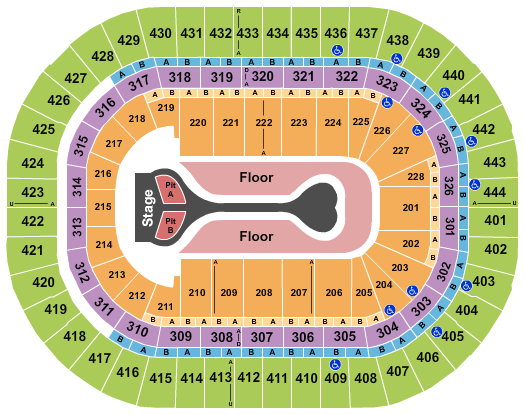 Honda Center Benson Boone Seating Chart